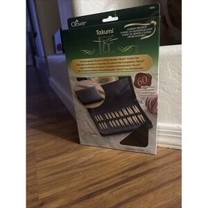 Clover Takumi Combo - Interchangeable Circular Knitting Needles Set Bamboo